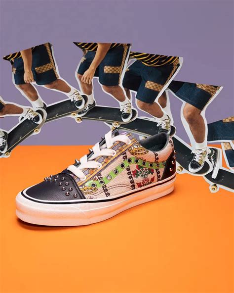 vans gucci snake custom|gucci and vans vault shoes.